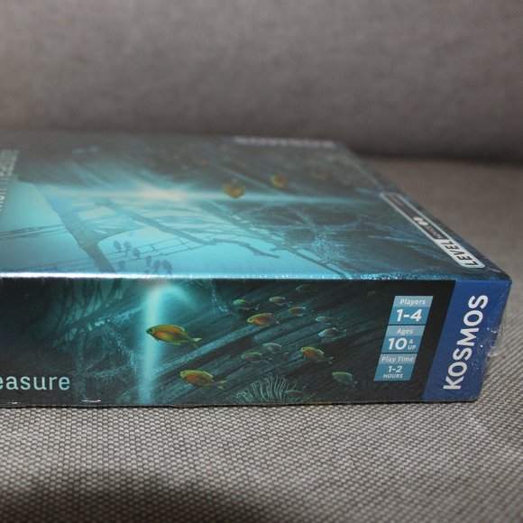 3/$28❤️new EXIT The Game: The Sunken Treasure KOSMOS 694050 Made in Germany - Picture 6 of 6